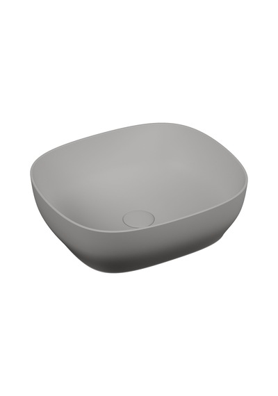 VitrA Outline 5994B476-0016 Çanak Lavabo Dikdörtgen Mat Taş Gri 45 x 40 CM