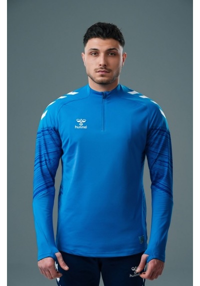 Hummel Line Antrenman Eşofman Üstü Sax Mavi