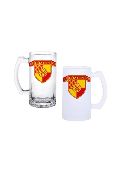 Göztepe Spor Buzlu Ya Buzsuz Seçenekleriyle Bira Bardağı