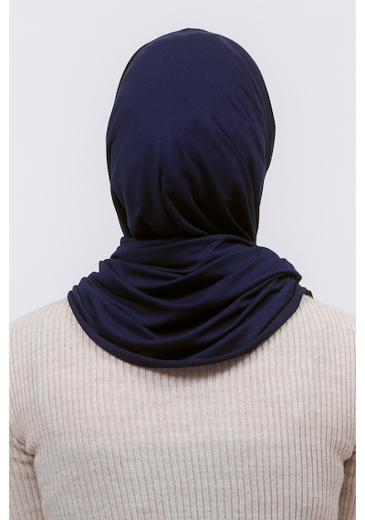 Altobeh Tesettür Kadın Penye Şal Düz Hijab - Lacivert