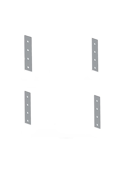 Gönye, Düz Bağlantı Sac Gönye 15x90mm 4 Adet