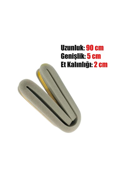 Yapışkanlı Kapı Altı Eşik Süngeri Bant Kalın Soğuk Isı Izolasyon Yalıtım Bandı Fitili Süngeri 90 Cm 10 Ade