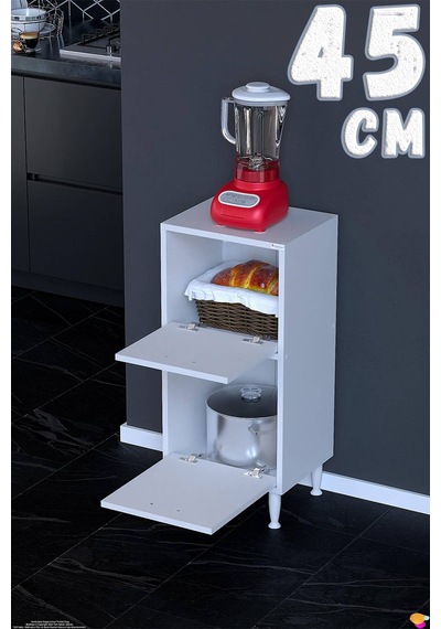Gaye Çok Amaçlı 2 Kapaklı Dolap 45x87x32 Cm Banyo Mutfak Çocuk Odası Düzenleyici Kiler Beyaz Gaye Çok Amaçlı 2 Kapaklı Dolap 45x87x32 Cm Banyo Mutfak Çocuk Odası Düzenleyici Kiler Beyaz