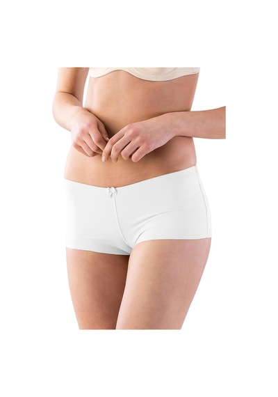 Beyaz Mı Emay 2812 Boxer Lazer Korse Beyaz