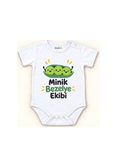 Babylimon Minik Bezelye Ekibi Beyaz Kısa Kollu Çıtçıtlı Bebek Zıbını Beyaz - Minik Bezelye Ekibi - 928161935 Beyaz - Minik Bezelye Ekibi Babylimon Minik Bezelye Ekibi Beyaz Kısa Kollu Çıtçıtlı Bebek Zıbını Beyaz - Minik Bezelye Ekibi - 928161935 Beyaz - Minik Bezelye Ekibi