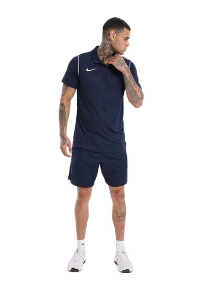 Nike Dry Park Erkek Polo Spor Tişört Lacivert