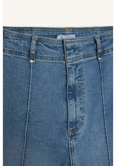 Defacto Culotte Yüksek Bel Uzun Jean Yıkamalı Pantolon F5537ax25aunm85 Indigo Defacto Culotte Yüksek Bel Uzun Jean Yıkamalı Pantolon F5537ax25aunm85 Indigo