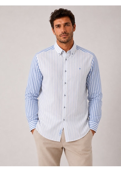 Slim Fit Uzun Kol Keten Likra Çift Desen Cepsiz Hediye Kutulu Erkek Gömlek Fs-004577 - Açık Mavi-3320 Açik Mavi Slim Fit Uzun Kol Keten Likra Çift Desen Cepsiz Hediye Kutulu Erkek Gömlek Fs-004577 - Açık Mavi-3320 Açik Mavi