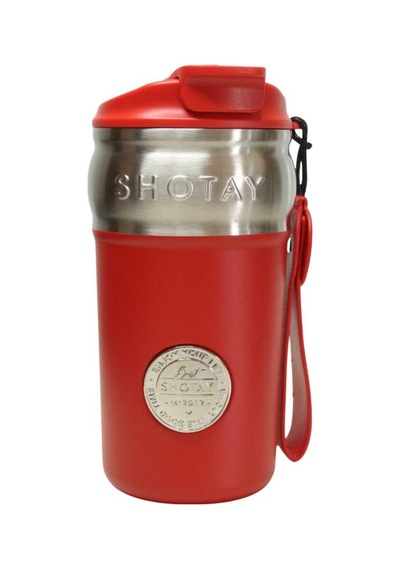 Shotay St-8912 420ml Kırmızı Çelik Termos Diğer