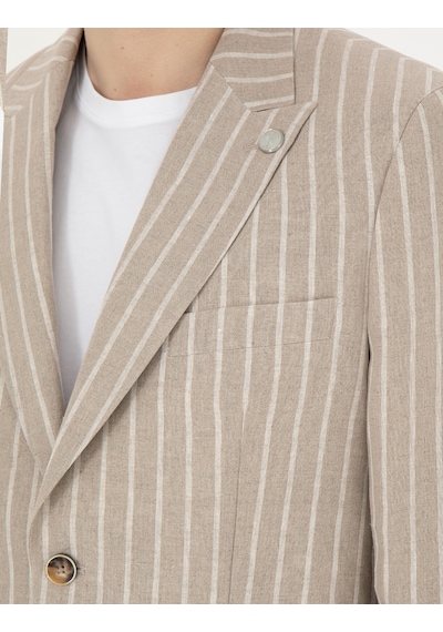 Pierre Cardin Erkek Açık Kahverengi Ceket 50284995-vr002
