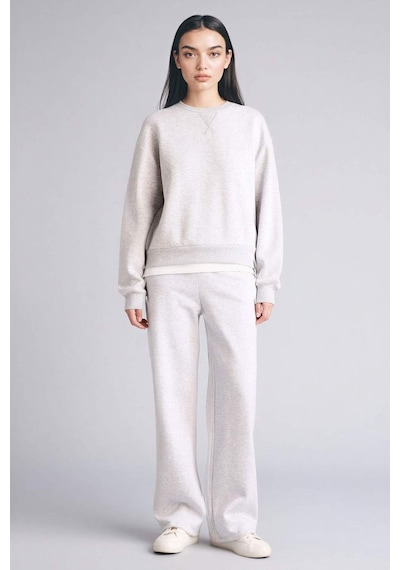 Defacto Relax Fıt Basıc Sweatshirt H2149ax25wngr93 Gri-gr93