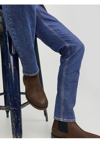 Jack & Jones Jack Jones Mike Model Dar Kesim Erkek Kot Pantolon 12242324 Mavi