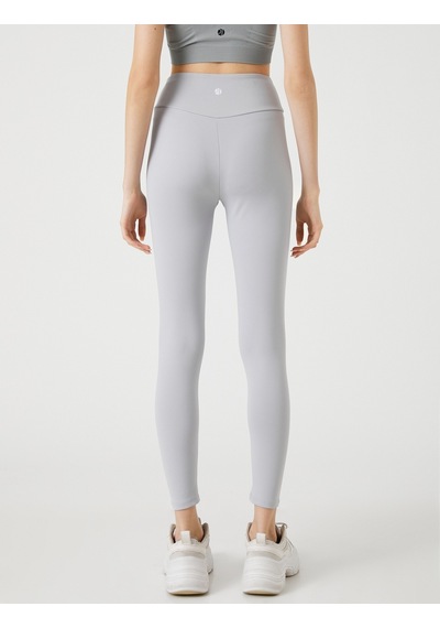 Koton Basic Sporcu Tayt Yüksek Bel Gri 3sak40079nk 3SAK40079NK033 Gri