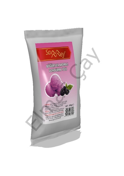 Elmas Sammey Böğürtlen Aromalı Dondurma Tozu 300 Gr. 300 G
