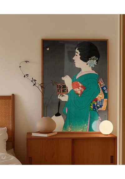 Çerçevesiz Poster Ateşböceğinin Işığı