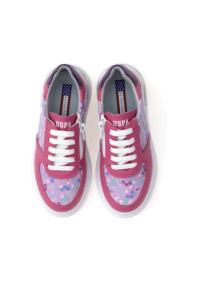 U.S. Polo Assn. Kız Çocuk Fuşya Sneaker 50304938-VR023