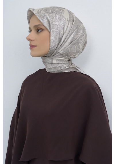 Armine Saf İpek Sura Eşarp-2026 İlkbahar-yaz- 953700d Taş