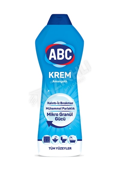 Abc Sıvı Krem Temizleyici Amonyaklı 750 Ml