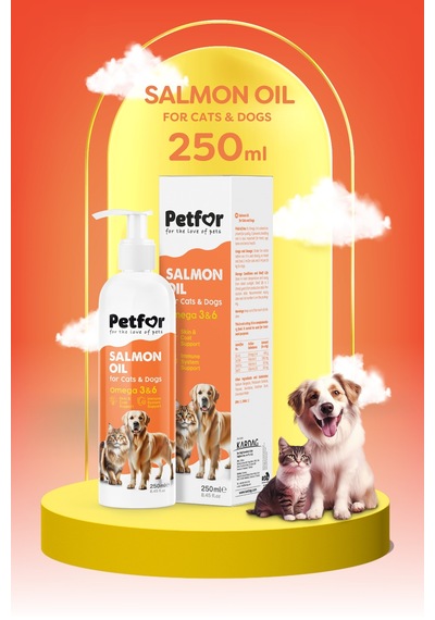 Somon Yağı 250 Ml Kedi Ve Köpekler İçin