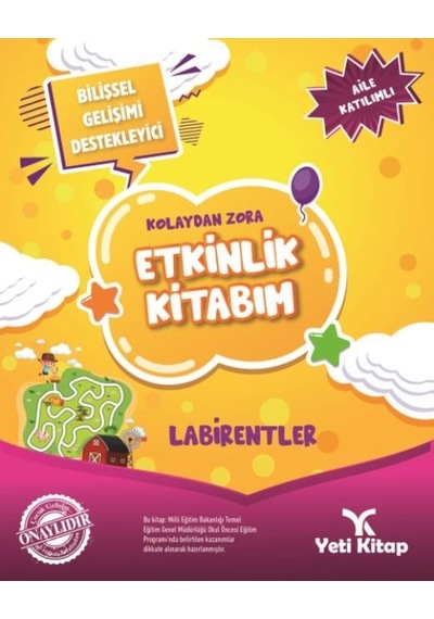 Kolaydan Zora Etkinlik Kitabım - Labirentler - Qhdh-612829