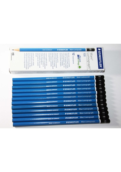 Staedtler 100-7b Mars Lumograph Kurşunkalem 124-Pembe
