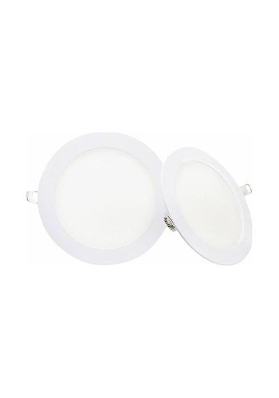 5 Adet 6w 6500k Beyaz Smd Ledli Yuvarlak Slim Panel Kdl400 Beyaz