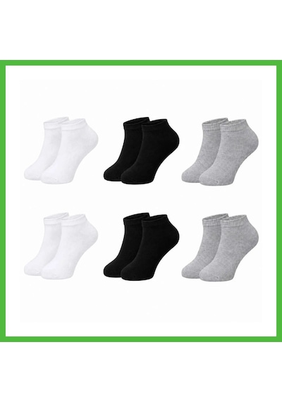 Vaveni Kadın Bambu Patik Çorap 6'lı Paket, Siyah Beyaz Gri, Nefes Alan Nem Emici Yumuşak Günlük Spor Bilek Çorabı Beden: 36-40 Renk: Gri 6 Lı Arz Vaveni Kadın Bambu Patik Çorap 6'lı Paket, Siyah Beyaz Gri, Nefes Alan Nem Emici Yumuşak Günlük Spor Bilek Çorabı Beden: 36-40 Renk: Gri 6 Lı Arz