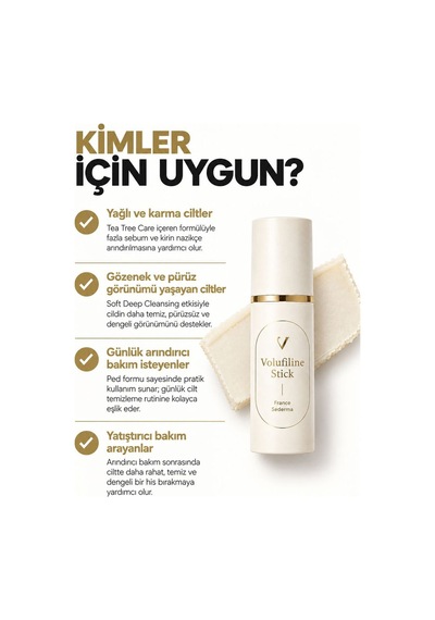 Korea Volufiline Stick 9g Dolgunlaştırıcı Anti-aging Stick Volufiline + Peptit + Kollajen