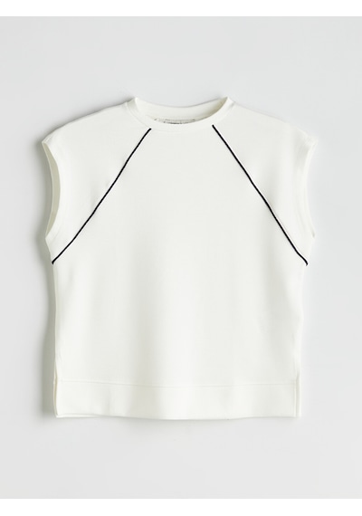 Lcwaıkıkı Classic Beyaz Oversize Soft Touch Kadın Tişört