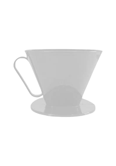 V60 Dripper Filtre Kahve Demleme Aparatı - Beyaz Çok Renkli