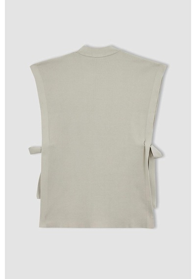 Defacto Regular Fit Süveter Y1323AZ23AUGR445 Gri
