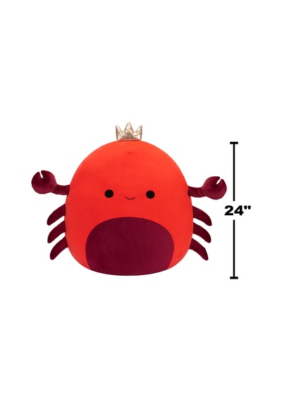 Squishmallows Jumbo Boy Kral Yengeç Georgios 62 Cm Cr06736 Çok Renkli