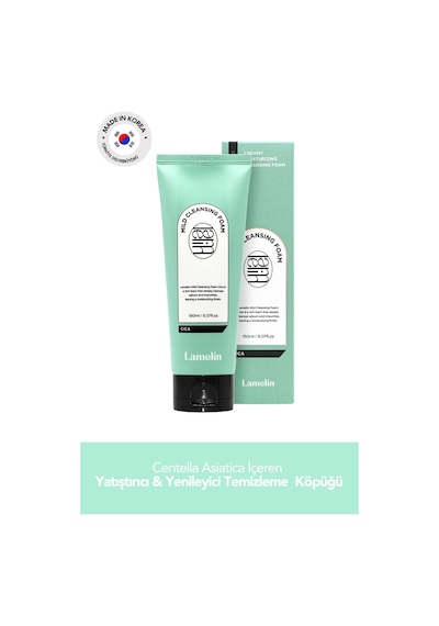 Centella Asiatica İçeren Yatıştırıcı Yenileyici Temizleme Köpüğü Mıld Cleansıng Foam 150 Ml