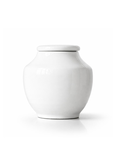 Dekoratif Terra Cotta Vazo Beyaz Toprak Dokulu Modern Salon Konsol Üstü Büyük Boy Vazo 24 Cm Altın - Beyaz