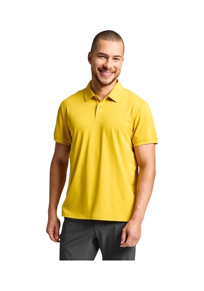 Slam Slam Tech Pique Polo Erkek Sarı Tişört W41 HARDAL