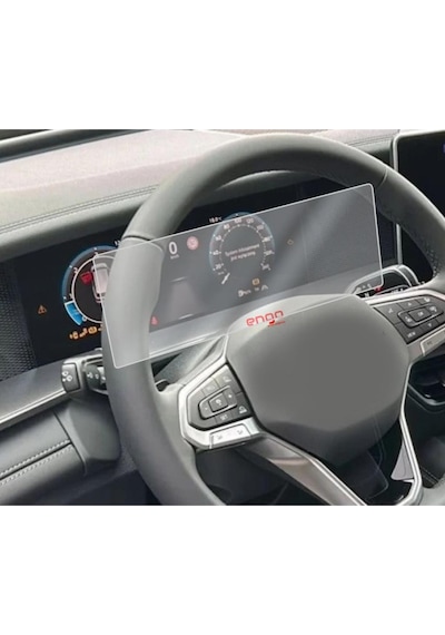 Volkswagen Tayron 10.25 İnç Mat Ekran Koruyucu Gösterge