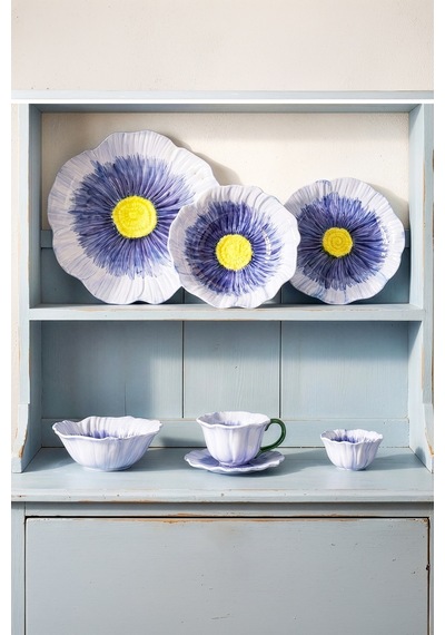 Karaca Bluebell Kase 15 Cm Mavi