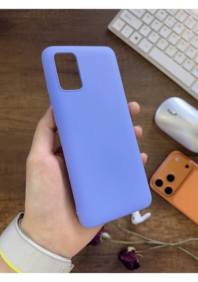 Samsung Galaxy A31 Uyumlu Kamera Korumalı Darbeye Dayanıklı Renk Atmayan Fab Silikon Kılıf Lila
