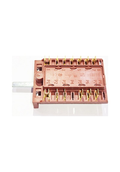 Ankastre Fırın 7+8 Ac8 7 Kademe Çevirmeli Şalter