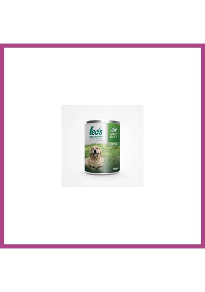 Gees Global Sığır Parça Etli Soslu Yetişkin Köpek Konservesi 6 Adet 400 Gr Gbzs