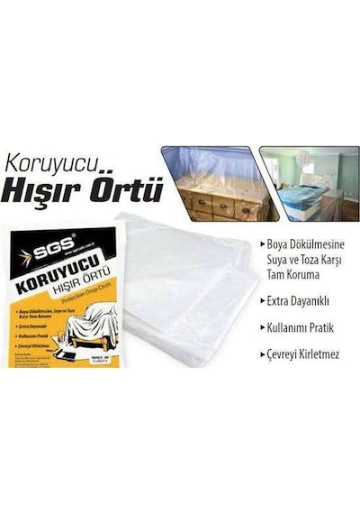 Sgs Koruyucu Hışır Boya Örtüsü 50 M2 Sgs4005