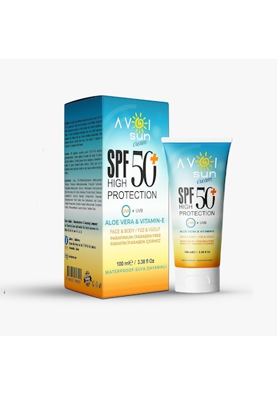 İncir Pharma Avoi Sun Güneş Kremi 50 Spf 100 Ml