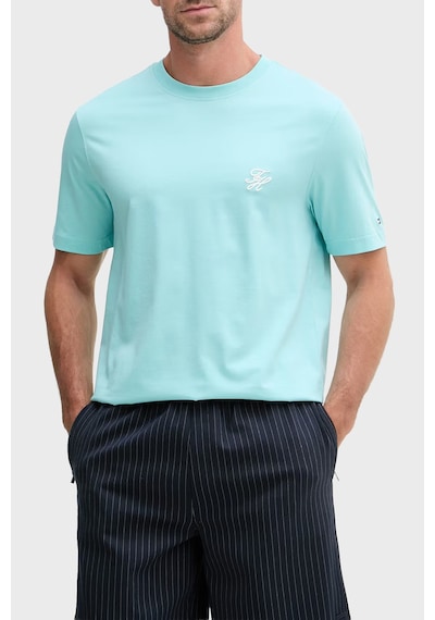Tommy Hilfiger Logolu Pamuklu Regular Fit Bisiklet Yaka T Shirt Erkek T Shirt Mw0mw43066 Csr Aqua Tommy Hilfiger Logolu Pamuklu Regular Fit Bisiklet Yaka T Shirt Erkek T Shirt Mw0mw43066 Csr Aqua