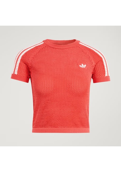 Adidas Knitted Crochet Cali Kadın Tişört C-adıkc6482b30a00 Kırmızı
