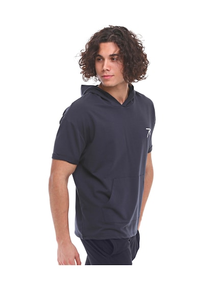Raru Kısa Kollu Sweatshirt OCULUS LACİVERT