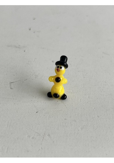 El Yapımı Mini Murano Cam Kardan Adam Biblo A94-01
