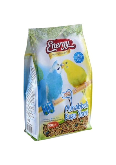 ENERGY Super Premium Muhabbet Kuşu Yemi 400 gr x 12 Adet