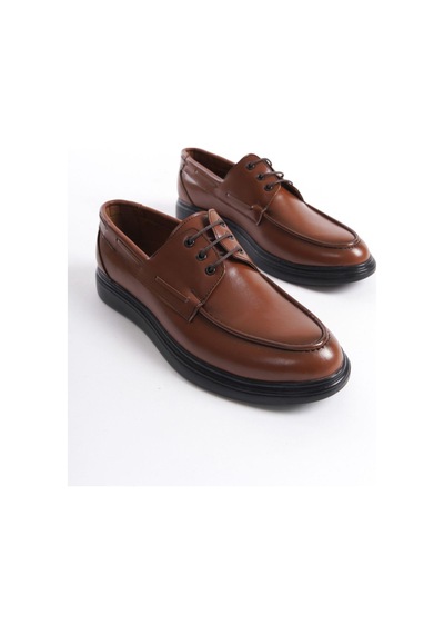 Mubiano Mbrgn105-tb Taba Erkek Bağcıklı Loafer Taba