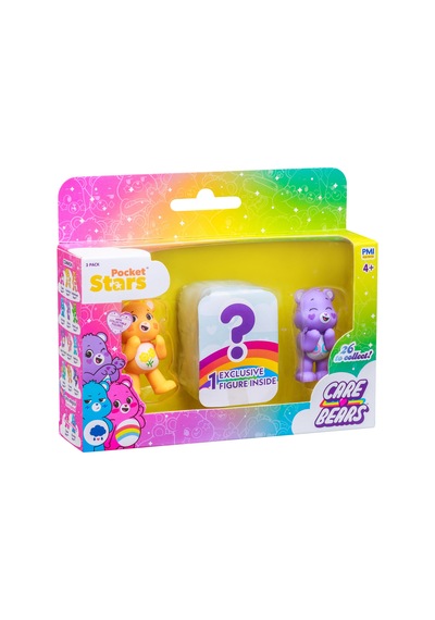 Care Bears Mini Koleksiyon Figürleri 3'lü Paket Model 1