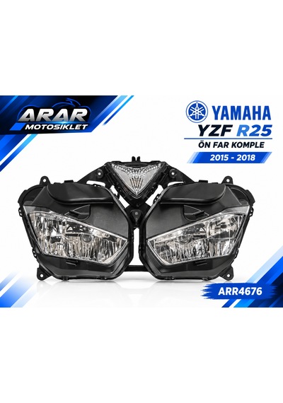 Yamaha Yzf R25 Ön Far Komple 2015-2018-arr4676 1 Adet